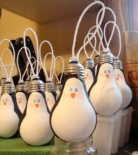 pinguins-natal-lampadas